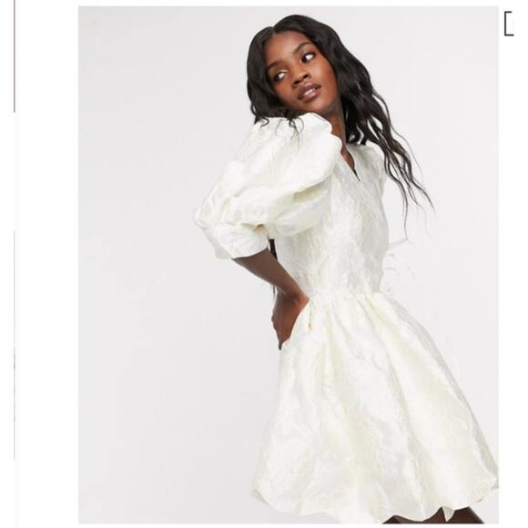 Sister Jane Dream Cowboy Kisses Jacquard Wrap Mini Dress Size Small - Picture 1 of 13